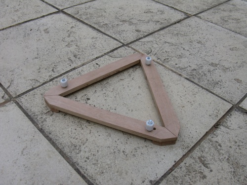 Télescope base traingulaire sans pivot central