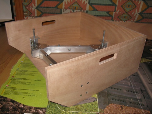 Télescope construction caisse primaire positionnement du barillet
