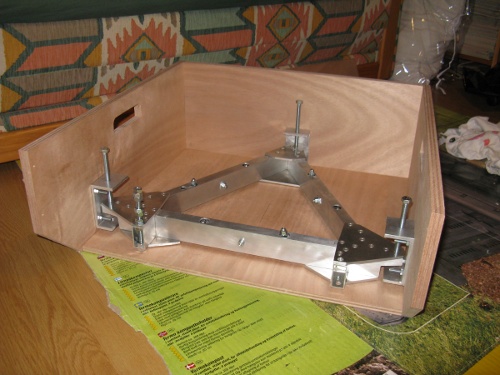 Télescope construction caisse primaire positionnement du barillet