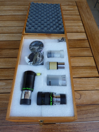 Malette oculaires DIY bois